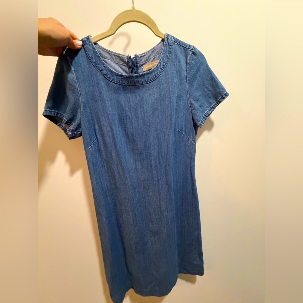 Banana Republic Denim Short Sleeve Dress